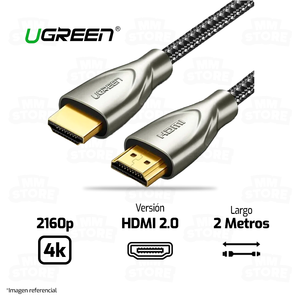 UGREEN Cable Micro HDMI a HDMI 4K, Cable Trenzado Micro HDMI 4K