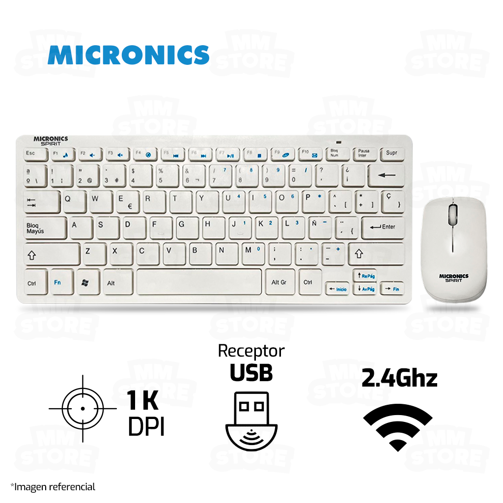 Teclado inalambrico micronics hotsell