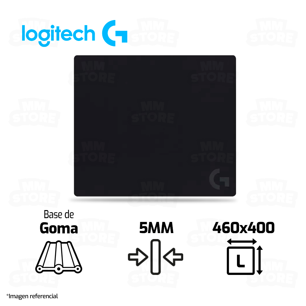 MOUSEPAD LOGITECH G740 L 460 X 400 X 5MM Mousepad logitech g740 l 460 x 400 x 5mm