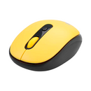 MOUSE TEROS TE-5075 | INALAMBRICO | 1,600 DPI | NEGRO-AMARILLO
