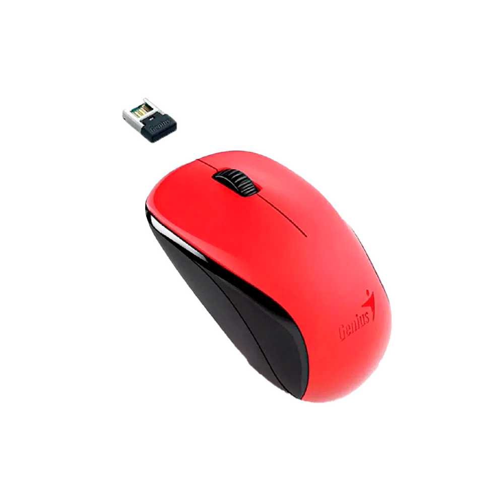 MOUSE GENIUS NX-7000 | INALAMBRICO | 1,000 DPI | ROJO