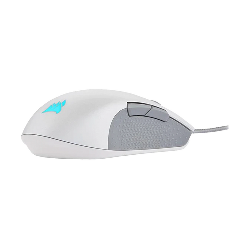 MOUSE CORSAIR M55 RGB PRO | AMBIDIESTRO | 12,400 DPI | RGB | BLANCO
