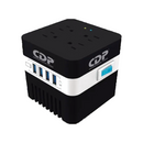 ESTABILIZADOR CDP RU-AVR604I | 600VA/300W | 4 TOMAS - 4 USB