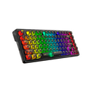 TECLADO REDRAGON ELF PRO K649CTB | INGLES | INALAMBRICO | MECANICO | SW-CRYSTAL | RGB | NEGRO