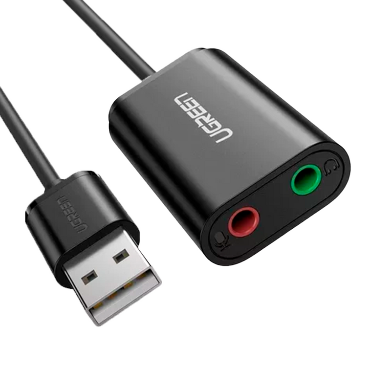 ADAPTADOR DE AUDIO USB UGREEN 30724