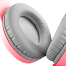 AUDIFONO REDRAGON HYLAS H260 | 3.5MM | ESTEREO | RGB | ROSADO