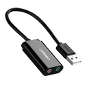 ADAPTADOR DE AUDIO USB UGREEN 30724