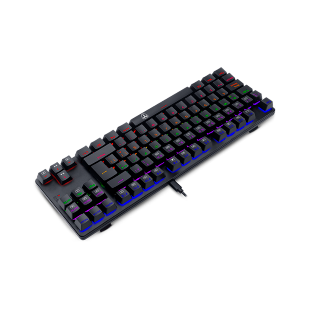 Combo Gaming T-Dagger T-TGS003 Juego combinado de mouse/teclado/mouse  pad/auriculares Negro (Black)