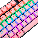 KEYCAPS REDRAGON SCARAB PUDDING | ESPAÑOL | ROSADO