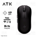 MOUSE ATK A9 ULTRA | INALAMBRICO | 8000 Hz | NEGRO