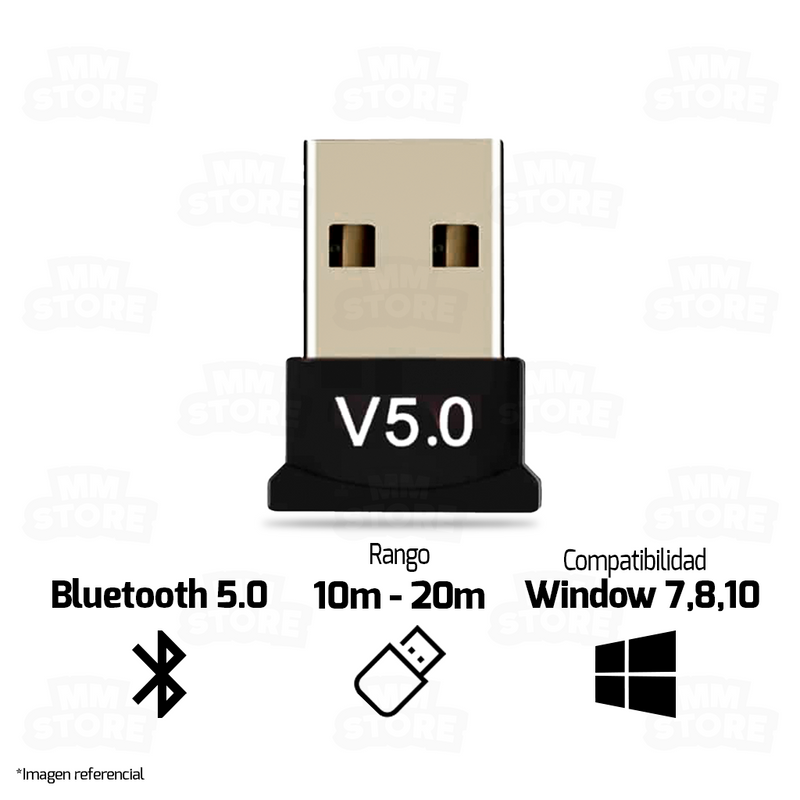 ADAPTADOR BLUETOOTH USB 5.0