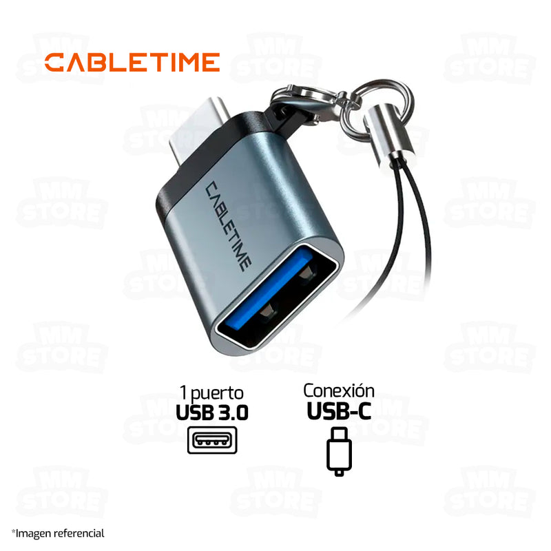 ADAPTADOR OTG TIPO-C CABLETIME CP71G | USB 3.0 |
