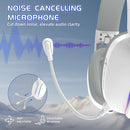 AUDIFONO ATTACK SHARK L90 | BLUETOOTH- INALAMBRICO- USB | 7.1 | BLANCO | RGB