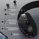 AUDIFONO ATTACK SHARK L90 | BLUETOOTH- INALAMBRICO- USB | 7.1 | RGB | NEGRO