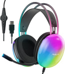 AUDIFONO AULA S505 | USB | 7.1 | RGB | NEGRO