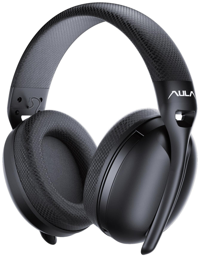 AUDIFONO AULA S6 | BLUETOOTH- INALAMBRICO- USB | ESTEREO | NEGRO