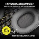 AUDIFONO CORSAIR HS55 SURROUND V2 | 3.5MM - USB | 7.1 | BLANCO