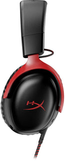 AUDIFONO HYPERX CLOUD III | 3.5MM-USB | 7.1 | ROJO