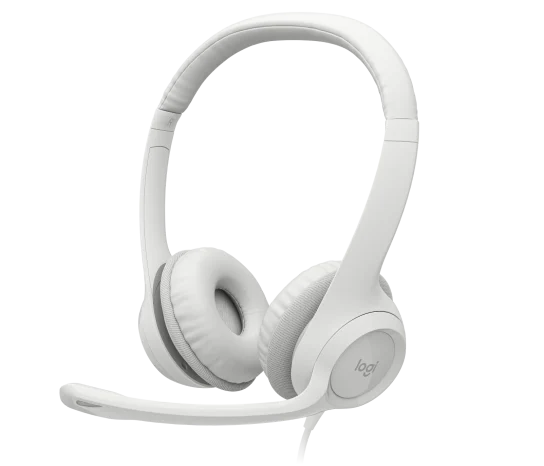 AUDIFONO LOGITECH H390 | USB | ESTEREO | BLANCO