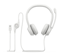 AUDIFONO LOGITECH H390 | USB | ESTEREO | BLANCO