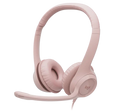 AUDIFONO LOGITECH H390 | USB | ESTEREO | ROSA
