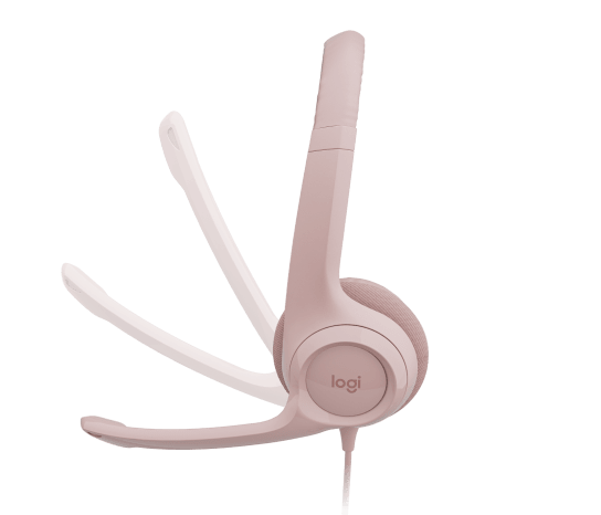 AUDIFONO LOGITECH H390 | USB | ESTEREO | ROSA