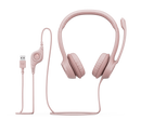 AUDIFONO LOGITECH H390 | USB | ESTEREO | ROSA