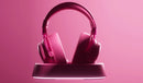 AUDIFONO MCHOSE V9 TURBO | INALAMBRICO - BLUETOOTH | 7.1 | BERRY RED