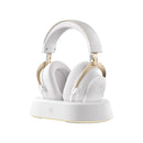 AUDIFONO MCHOSE V9 TURBO | INALAMBRICO - BLUETOOTH | 7.1 | WHITE GOLD