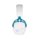 AUDIFONO ROYAL KLUDGE RK HG103 | BLUETOOTH - INALAMBRICO | RGB | CYBORG WHITE