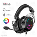 AUDIFONO FIFINE H3 |  3.5 MM  | RGB | NEGRO