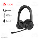 AUDIFONO TEROS TE-8035N | BLUETOOTH - 3.5mm | NEGRO