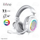 AUDIFONO FIFINE H6 | USB | 7.1 | RGB | BLANCO