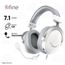 AUDIFONO FIFINE H9 | 3.5MM-USB | 7.1 | BLANCO