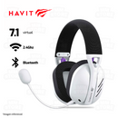 AUDIFONO HAVIT FUXI-H3 | BLUETOOTH- INALAMBRICO- USB | 7.1 | BLANCO - NEGRO
