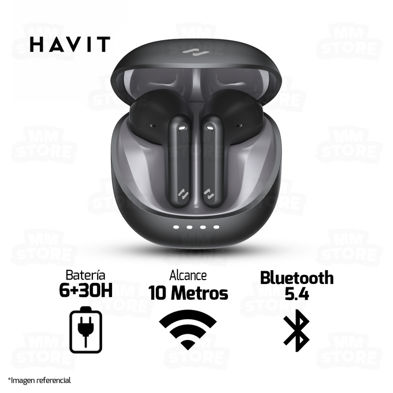AUDIFONO HAVIT TW931 | BLUETOOTH | ESTEREO | NEGRO