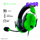 AUDIFONO RAZER BLACKSHARK V2 X | 3.5MM | 7.1 | GREEN