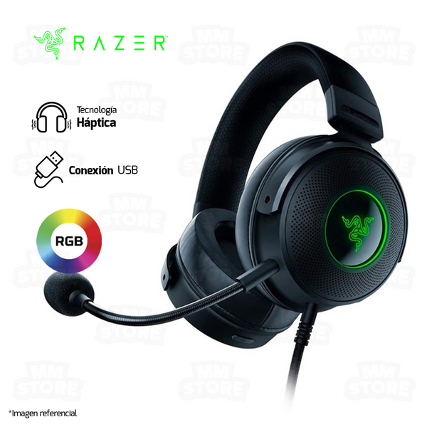 AUDIFONO RAZER KRAKEN V3 HYPERSENSE | USB | 7.1 | RGB