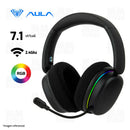 AUDIFONO AULA G7 PRO | INALAMBRICO | RGB | 7.1 | NEGRO
