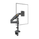 BRAZO - RACK PARA MONITOR NB ERGONOMIC H100 | HIDRAULICO | GIRATORIO |17" - 32" | NEGRO