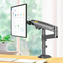 BRAZO - RACK PARA MONITOR NB ERGONOMIC H100 | HIDRAULICO | GIRATORIO |17" - 32" | NEGRO