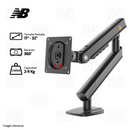 BRAZO - RACK PARA MONITOR NB D2 | 17" - 32" | NEGRO