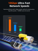 CABLE DE RED CABLETIME CN70N | CAT 7 | 10GBPS | 3 METROS