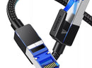 CABLE DE RED UGREEN NW153 80431 | CAT 8 | 40GBPS | 2 METROS | NEGRO