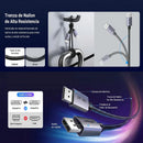 CABLE DISPLAY PORT DP120 25906 | 1080P@240HZ | 2K@240HZ | 4K@240HZ | 8K@60HZ | 3 METROS