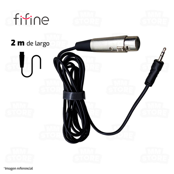 CABLE FIFINE 2 XLR A 3.5MM