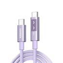 CABLE TIPO-C UGREEN L509 65092 | 1 METRO | CARGA RAPIDA | MORADO