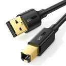 CABLE USB A TIPO-B UGREEN US135 20847 | 2 METROS