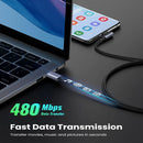 CABLE USB A TIPO-C UGREEN US284 50942 | 18W | ANGULO 90º | 2 METROS
