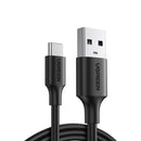 CABLE USB A TIPO-C UGREEN US287 60116 | NIQUELADO | 1 METRO
